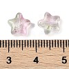 Transparent Spray Painted Glass Beads X1-GLAA-NH0003-01A-3