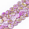 Drawbench Freshwater Shell Beads Strands SHEL-T014-012E-1