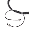 Round Natural Mixed Gemstome Bead Braided Bracelets for Women BJEW-JB13332-5