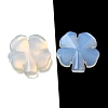 Synthetic Opalite Carved Clover Display Decorration GG-CBA6D08-D09-1
