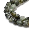 Natural Prehnite Beads Strands X-G-G140-A19-08-4