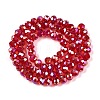 Electroplate Glass Beads Strands LS-EGLA-A044-T6mm-B01-3