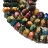 Natural Tiger Eye Beads Strands G-C259-A48-5x8mm-4