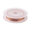 Round Copper Wire for Jewelry Making CWIR-WH0001-0.3mm-02-1-2