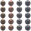 20Pcs 4 Colors Alloy Beads FIND-PA0001-11-1