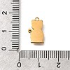 304 Stainless Steel Pendants STAS-Z160-08G-04-3