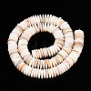 Natural Freshwater Shell Beads Strands X-SSHEL-T017-02-2