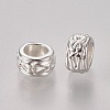 Tibetan Silver Color Plated Beads X-TIBEB-LF0928Y-S-2