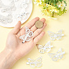 12Pcs 2 Styles Iron Alligator Hair Clips for Women Girls PHAR-SP0001-28B-4
