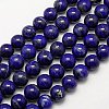 Natural Lapis Lazuli Beads Strands G-G423-4mm-A-1