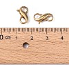 Brass Double Opening Lobster Claw Clasps KK-WH0043-10A-3