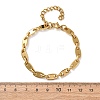 304 Stainless Steel Coffee Bean Chain Bracelets for Women BJEW-F536-11G-3