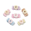 Opaque Resin Cabochons RESI-K043-10E-1