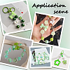 160Pcs 16 Styles Mixed Styles Acrylic Beads OACR-PA0001-77B-6