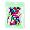 Macaron Color Plastic Yin-yang Zip Lock Bags OPP-N001-01B-01-3