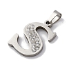 201 Stainless Steel Pendants STAS-Q342-53P-S-2