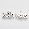Tibetan Style Alloy Charms LS-TIBE-T010-36AS-RS-2
