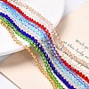 Imitation Crystal Glass Beads Strand YS-TAC0002-M-4mm-6