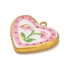 Printed Porcelain Pendants STAS-C183-03A-03-2