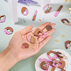 DIY Two Tone Dangle Earring Making Kit DIY-TA0009-01A-6