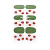 Avocados & Strawberries & Flowers Full Cover Nail Art Stickers MRMJ-T109-WSZ480-1