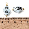 Handmade Porcelain Pendants PR-CBA0027-03G-02-3