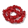 Handmade Transparent Glass Beads GLAA-N0028-01A-2