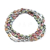 Electroplate Glass Beads Strands EGLA-G036-A-HP01-2