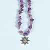 Natural Amethyst Necklaces PW-WG0A90B-34-1