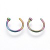 316 Stainless Steel Nose Nose Ring AJEW-P070-05C-1
