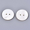 2-Hole Freshwater Shell Buttons SHEL-S276-136C-01-2