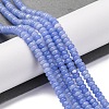 Synthetic Blue Lace Agate  Beads Strands G-K343-C40-01-1