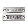 Tibetan Style Links for Friendship TIBE-4270-B-LF-1