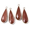 Synthetic Goldstone Pendants G-S359-319D-1