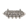 Tibetan Style Alloy Chandelier Component Links PALLOY-D291-04AS-02-1