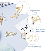 12Pcs 6 Style Alloy Pendants FIND-CW0001-15-4