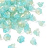 Transparent Glass Beads Caps GLAA-B028-01L-1