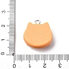 Opaque Resin Pendants RESI-A050-04A-3