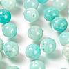 100Pcs 8mm Natural Amazonite  Round Beads DIY-LS0002-64-4