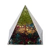 Orgonite Pyramid Resin Energy Generators DJEW-PW0012-020E-1