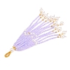 Transparent Glass & Plastic Beads Big Pendants GLAA-B038-01B-2