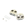 Zinc Alloy Slide Charms PW-WG244CC-02-1