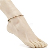 5Pcs Macrame Cotton Braided Cord Anklets Set AJEW-AN00486-05-3