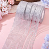 6 Styles 6 Rolls Polyester Ribbons SRIB-TA0001-27-6