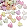 UV Plating Opaque Acrylic Beads MACR-L007-03B-1