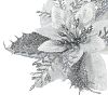 Glitter Polyester & Plastic Artificial Flower AJEW-C039-01B-3