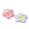 Polyester Embroidery Cloth Iron On/Sew On Patches DIY-U009-01-2