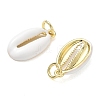 Brass Enamel Pendants KK-CBA5585-02G-01-2