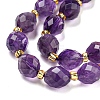 Natural Amethyst Beads Strands G-N342-54-4