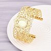 304 Stainless Steel Cuff Bangle Making BJEW-P363-01G-2